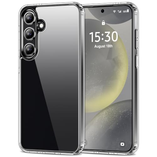 Image of HOOMIL Case for Samsung Galaxy S24, Anti-Yellowing, Clear