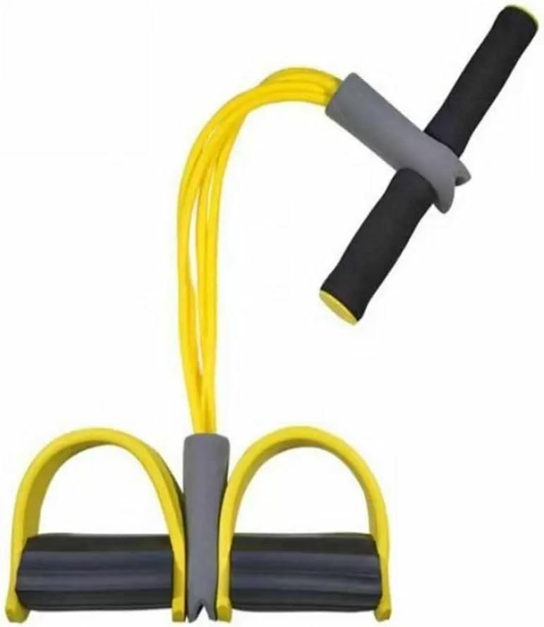 Owlix Pull Rope with Foot Pedal Abdominal Exerciser & Fitness Equipment for Abdomen Ab Exerciser (Multicolor)-image-16