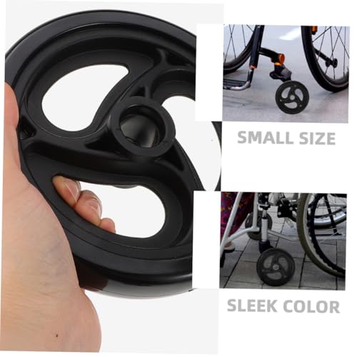 Accessoires de remplacement pour chariot de supermarché : kit 2 roues Healvian - 3