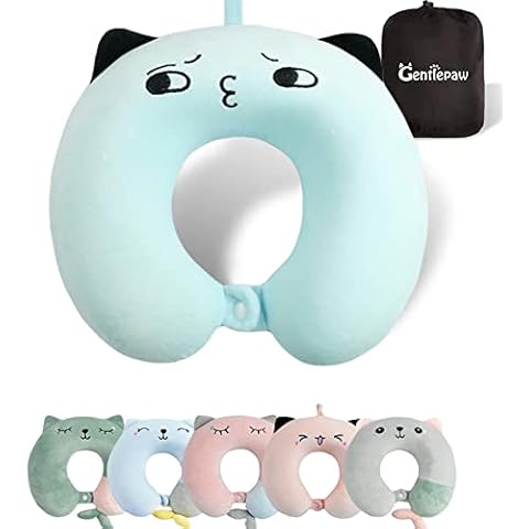 Gentlepaw Almohada de viaje de espuma viscoelástica en forma de U para el cuello Cover