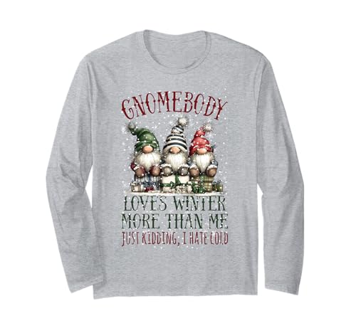 Gnomebody Loves Winter More Than Me Gnome ����T�V���c