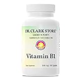 Dr. Clark Vitamin B1 Supplement, 500mg, 100 Capsules