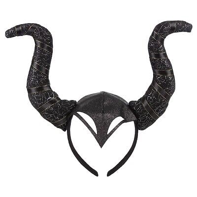 LUDALY Black Devil Horns Headband, Black Gothic Horns Halloween Fancy Dress Black Angel Horns Headband - Evil Witch Horns Womens Queen Witch Headband Gothic Accessories (B0CLJPJTPY) Amazon Price History, Amazon Price Tracker