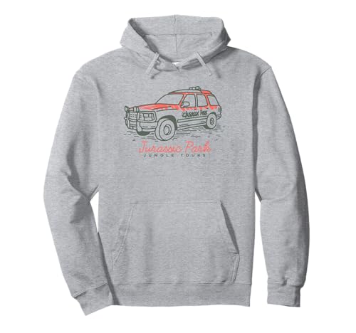 Jurassic World Jungle Tours Hoodie Sweat Capuche Contre le Froid Style