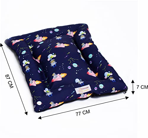 Cama Pet Colchonete para Cachorro e Gato Tamanho Grande Lavável com Zíper Enchimentos Removíveis Fun