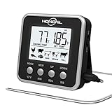 Honohil Digital Meat Thermometer for Cooking and Grilling, Kitchen Food Candy Oven BBQ Grill Thermom