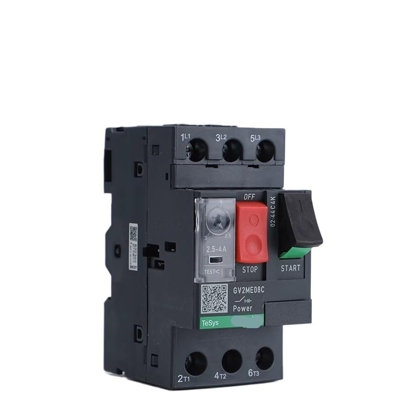 AMotor przycisk wyłącznika GV2ME01C 02C 03C 04C 05C 06C 07C 08C 10C 14C 16C 20C 21C 22C 32C 1 sztuka (GV2ME08C)