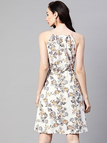 Image of arriva fab Women's Knitted Polyster Printed Dress