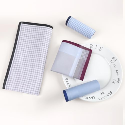 Mouchoirs pour hommes de qualité supérieure en coton doux HOULIFE - 7