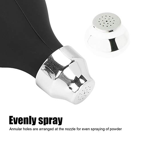 Botella pulverizadora para polvo Betued negra miniatura 3