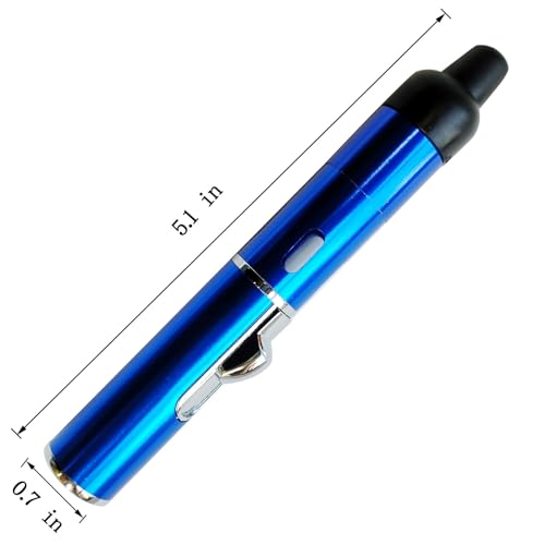 Encendedor de soplete a butano recargable azul miniatura 3