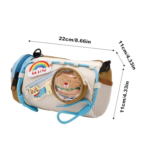 Pochette de vélo guidon imperméable 2L protection pluie VTT - 5