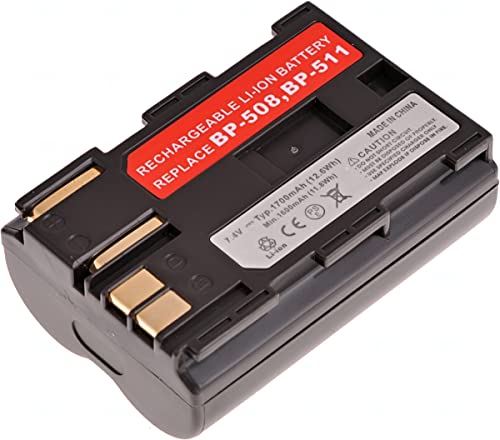 Batteria T6 Power per Canon MV-630i, Li-Ion, 7,4 V, 1600 mAh (11,8 Wh), marrone