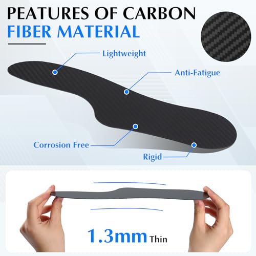 Plantillas ortopédicas de fibra de carbono para hombre y mujer miniatura 4