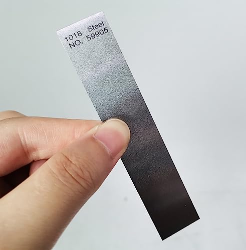 Bloque de calibración para medidor de espesores ultrasónico, acero 1018, 5 pasos: 0,5 mm / 1,0 mm / 1,5 mm / 2,0 mm / 2,5 mm, para calibración de espesor y linealidad en ensayos no destructivos (END) miniatura 2