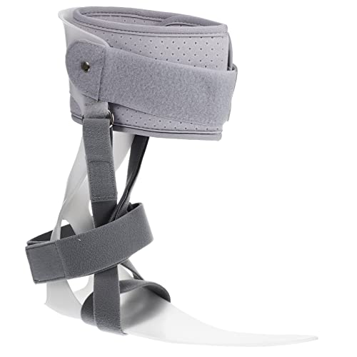 KOMBIUDA Foot Immobilizer Foot Orthotic Tool Drop Foot Braces Ankle Foot Orthosis Support Foot Training Belt Foot Varus Orthotic Brace Foot Varus Corrector Foot Support White Pvc