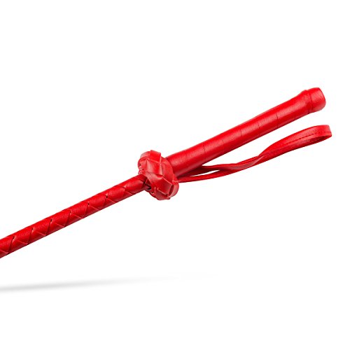 XOXO rijgertje voor hem en haar 190 cm, gerte gemaakt van kunstleer, BDSM zweep met lus roze - Afbeelding 4