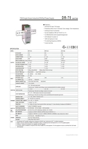 Alimentation DR-60-12 sur rail DIN pour éclairage LED de maison connectée - 3