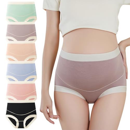 Culotte de grossesse extensible en coton pour le repos à la maison et les sorties