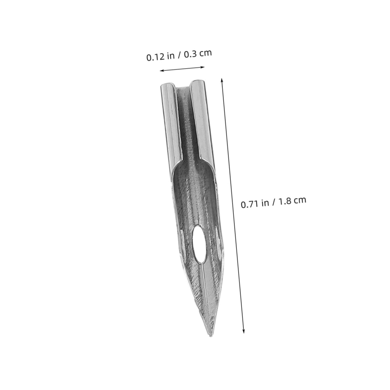 HOMSFOU 15pcs Fine Detail Fountain Pen Nibs 0.28mm Calligraphy Pen Nibs for Artists