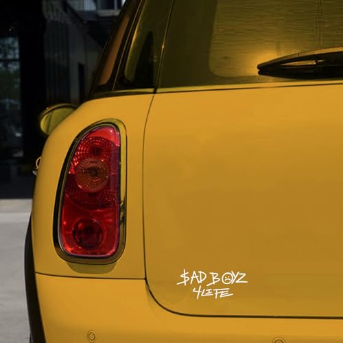 Image of Edward stickers for Everyone Sticker SADBOYZ for Life Broken 5'' Decal for Car Truck Bumper Laptop Vinyl Window Wall US (White)