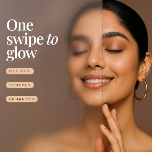 Image of Coloressence Matte Bronzer Contour Powder, Brown, 10gm | Long Lasting | Matte Finish | Oil Control | Rich Pigment | For All Indian Skin Tones