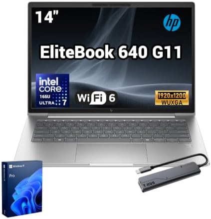 HP Elitebook 640 G11 14' FHD+ Intel Core Ultra 7 165U Business AI Laptop