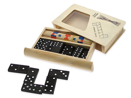 Teorema- Domino e Mikado Gioco da Tavolo, Multicolore, VD40119