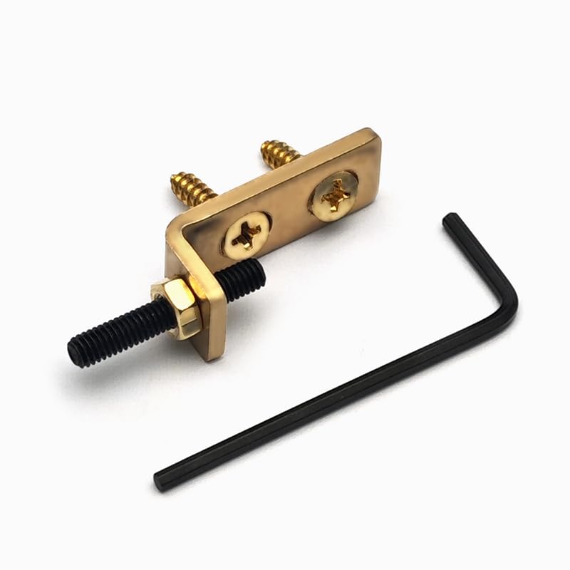 MAXCHEER Brass Tremolo Stopper Stabilizer for FR Tremsetter Set Tremolo Bridge and Floating Bridges Guitar Parts