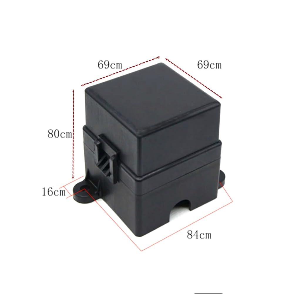 SweetSerenade Porte-Fusible à 3 Voies et 4 Broches, Relais à Lame Standard ATO, Relais 12 V 40 A