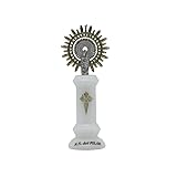 ✝️ Figura de la Virgen del Pilar en color blanco