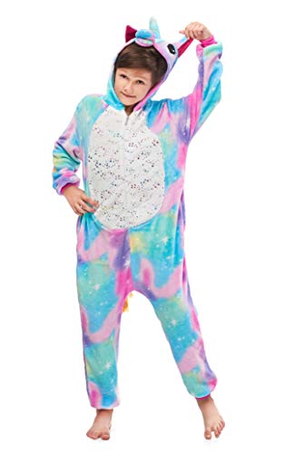 Pijama Animal Entero Unicornio para Mujer Hombre Disfraz para Navidad Niños Pijamas Unisexo Traje
