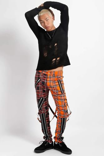 Madness Pants [Black/Orange Plaid]4