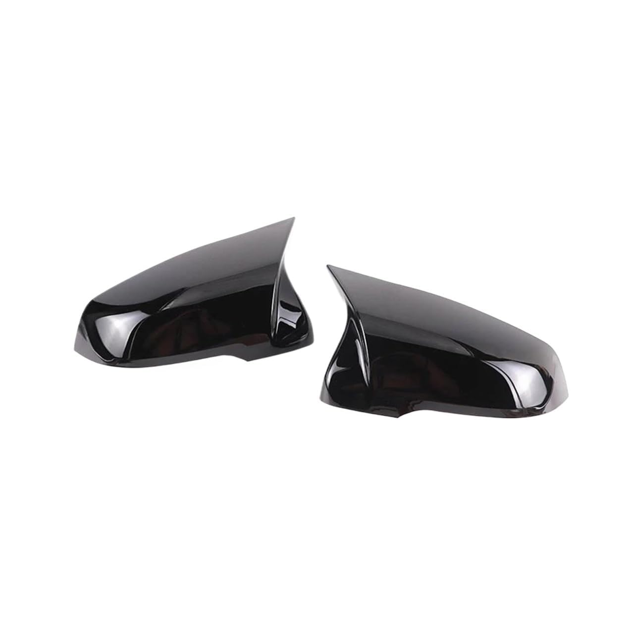 1 Paire Coque Rétroviseur pour BMW 1 Series F40 F53 2019-2024, Couvercle Rétroviseur Rétroviseur Voiture Rétroviseur Couverture,Gloss Black