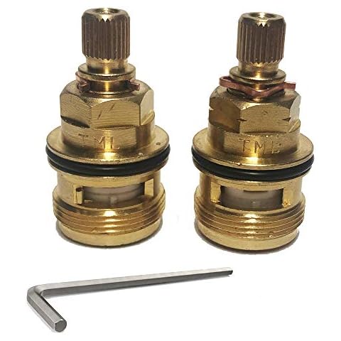 Tap Cartridges For Franke Ascona 3308R 3794R x 28 Splines x 39mm Mini Valve Bottom Thread Valve Hot and Cold Cover