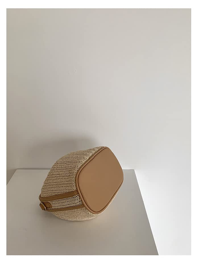 Straw Braided Shoulder Bag,Clutch Straw Bag, Crossbody Bag, Straw Handmade Bag,Woven Purse Summer for Women3