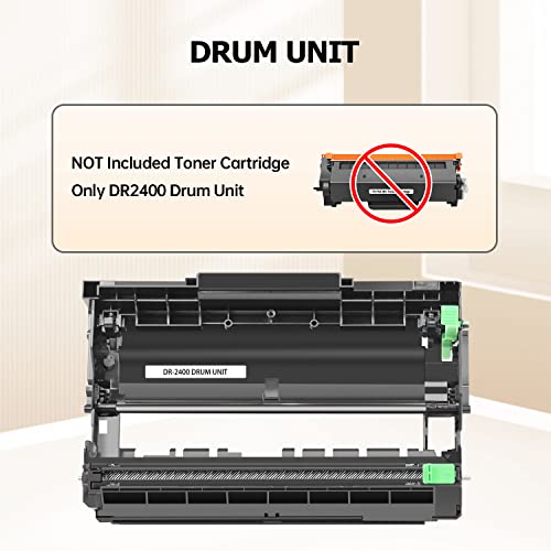 CYMBAINK Compatible DR2400 DR-2400 Drum Unit (1 Pack NO POWDER) Black for HL-L2350DN HL-L2370DN HL-L2375DW HL-L2350DW DCP-L2550DW - Image 2