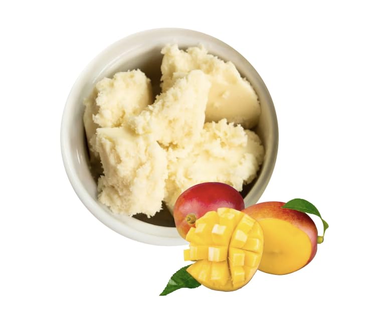 SULU ORGANICS 100% PURE COLD PRESSED REFINED RAW MANGO BUTTER (2 LB) - Image 2