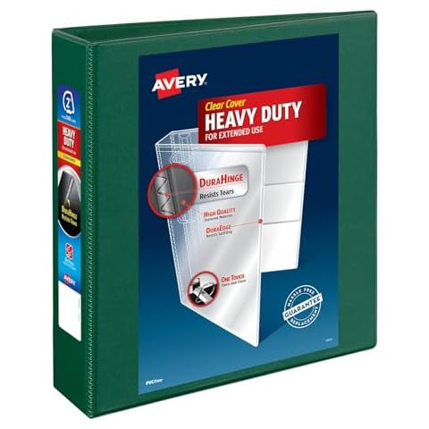 Avery Heavy-Duty View 3 Ring Binder Cover
