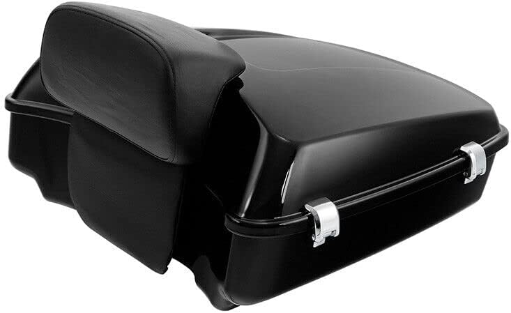 Miniatura 2 de TCT-MOTORPARTS Soporte de respaldo de maletero cortado para Harley Tour Pak Touring FLHR, FLHRC, FLHT, FLHX, FLTR, FLTRX, FLHRSE5, FLHXSE23, FLTRSE3