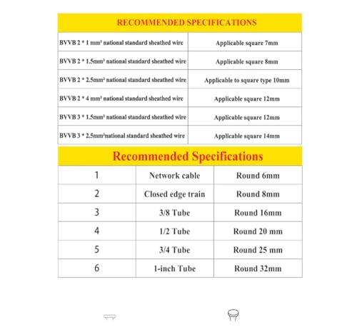 Clips de cables planos para fijar líneas telefónicas sin desorden en la pared, 100 piezas 7