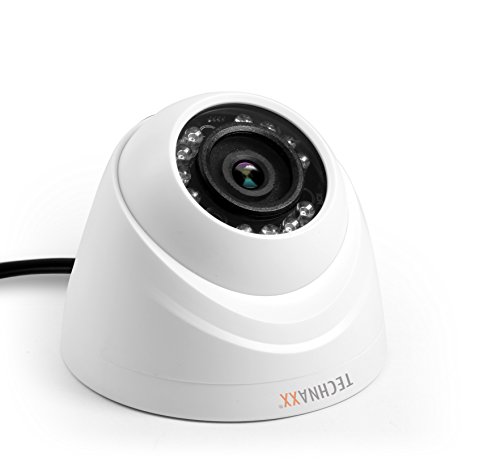 Technaxx 4563 Dome dodatkowa kamera kopułowa do Mini Kit PRO TX-49, 2,2 W, biała