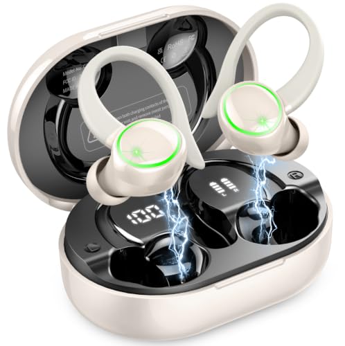 Matast Auriculares Inalámbricos Deportivos 5.4, 2026 Cascos Bluetooth HiFi