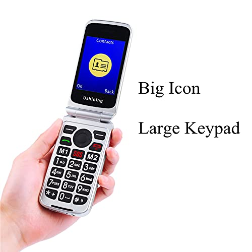 Reviews for Ushining Senior Flip Phone Unlocked 3G SOS Big Button Unlocked T Mobile Flip Phone