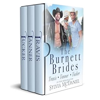 The Burnett Brides Books 5-7 Audiolibro Por Sylvia McDaniel arte de portada