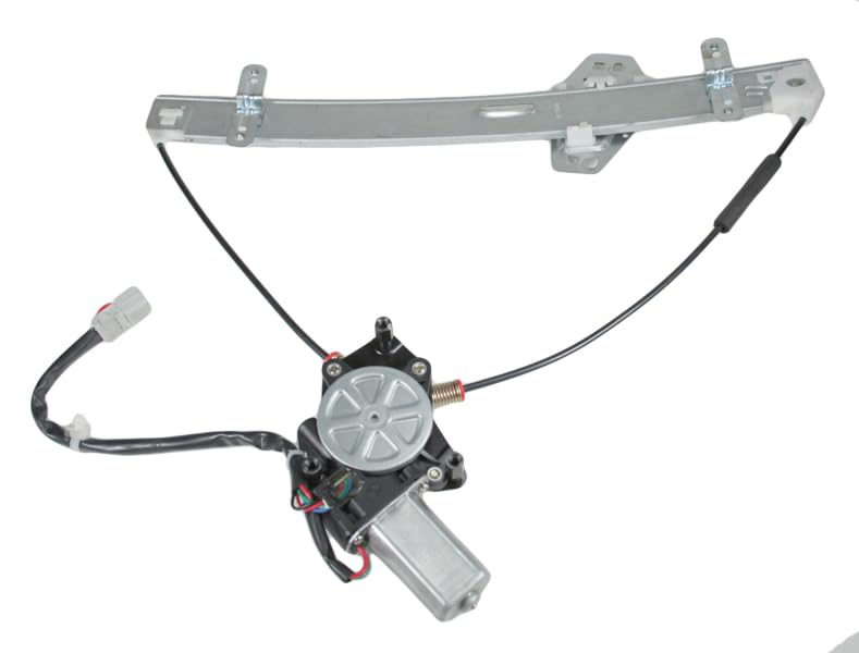Image of TRQ Left Power Window Regulator & Motor Assembly Drivers Side Compatible with 2001-2005 Honda Civic