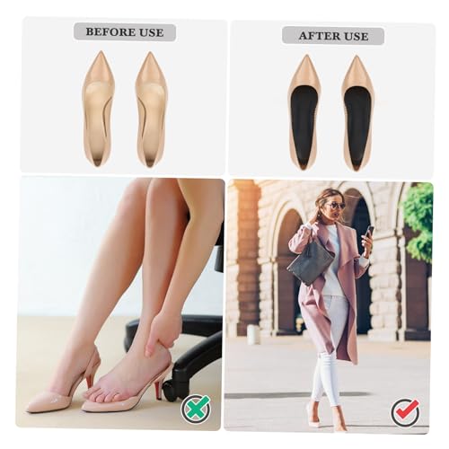 Plantillas de cuero antideslizante para mujer miniatura 3
