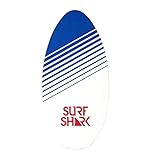 BeachMall 41 inch XL Deluxe Wood Skimboard w/EVA Traction Pad for X-Grip