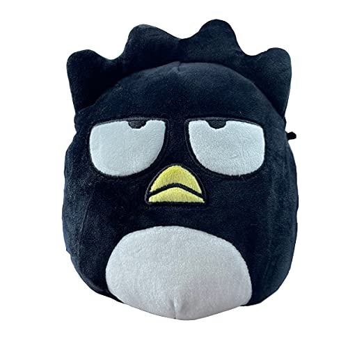 Squishmallows Official Kellytoy Sanrio Squad Squishy Stuffed Plush Toy Animal (Badtz-Maru, 7 Inches)