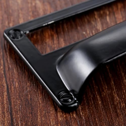 Tirador de etiqueta elegante de 81 x 52 mm para pomos de puertas de armarios 3